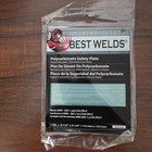 Lot Of 4ea Best Welds 932-442 Polycarbonate Safety Plate 4 1 2  X 5 1 4 
