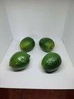 Lot Of 4 Faux Limes Fake Artificial Fruit For Home Decor