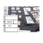 Lighthouse Vario 4s Black 4-pocket Pages 5 Pack-stamp Block   Postcard Sheets
