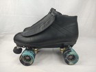 Riedell Roller Skates Adult Size 11 Black Quad Leather Radar Evo 62 Wheels