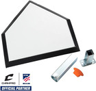 Pro Style Home Plate Individual Box  white 