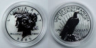 2025-s U s  Mint Morgan   Peace Silver Dollar Reverse Proof 2-coin Set - Ogp