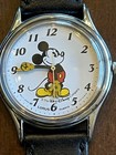 Vintage Disney Mickey Mouse Lorus Wrist Watch  V515-6000 A1 - Great Condition 