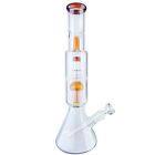 16   Heavy Glass Bong Smoking Hookah Percolate Thick Water Tobacco Pipe 2 4lb
