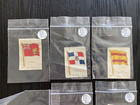 Vintage Cigarette Tobacco Silks Lot Of 10 Flags Bdv And Egyptienne Straights