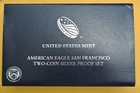 2012-s American Eagle San Francisco 2-coin Silver Proof Set With Box coa