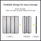 Room Divider 4 Panel Oriental Shoji Screen 6ft Folding Privacy Divider Wall