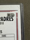 Dodgers Game Used Line Up Card Padres Cinco De Mayo Monterrey Mexico 5 5 2018