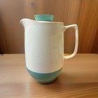 Lot Of 16 Vacron Bopp-decker Vacuum Plastic Turquoise white Pitcher Bowls