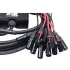 Prox 12 Channel   4 Returns Xlr Mic Audio Snake Stage Or Studio 25 Ft Fan To Box