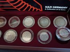 Genuine Wwii Germany 12 Coin Boxed Set   100 Million Mark Note  Coa  
