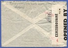 Slovakia  Scarce 1941 Bermuda Censored Airmail Cover  Banska Bystrica To Usa