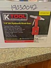 Unused K Tool International 1 4  Air Hydraulic Rivet Gun Kti-89115a 