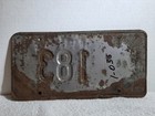 Obsolete 1990 s Indiana Sheriff License Plate -  183