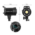 Photography Led Light 5500k 100w Dimmable Portable Led Video Light For Studio