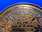 Large  1894 Fort Wayne Electric Works Ammeter  On Marble A  