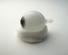 Antique German Hand-blown Human Prosthetic Glass Eye   Full Eyeball   Brown 