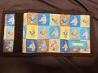 Fortnite Loot Llama Trifold Wallet Blue Checkered