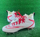 Men s Nike Huarache 8 Elite Lacrosse Cleats Ohio State White Cw4830-101 Size 13