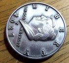 2027 Donald Trump 3d Raised Hobo Nickel Coin Abstract Art 250th Anniversary Gift
