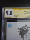 Jae Lee Original Sketch Art Cbcs 9 8 Justice League  13 Signed 