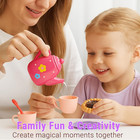 Toddler Tea Party Set For Girls Ages 3-5  23-piece Pretend Play Tea Set For Kids