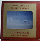 Kodachrome Red Border Slides    1952  Korean War Daegu Korea 187th Airborne Jump