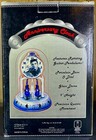Elvis Presley Anniversary Clock And Two Collectable Ornaments