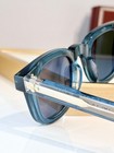 Jacques Marie Mage Style Jax Blue Transparent Sunglasses 48-23 Vintage Square