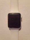 Apple Watch Series 3 38 Mm Silver Aluminum Case White Sport Band Smartwatch -   