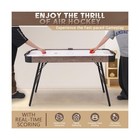 56    Foldable Air Hockey Table  Folding Indoor Hockey Game Table W accurate