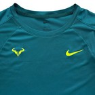 Nike Rafa Nadal Dri Fit Tennis Shirt Green Men   s Medium - Federer Alcaraz