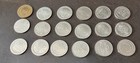 Lot Of 18 Vintage Casino Metal  1 Gaming Tokens Coins Late 1980s-early 1990s
