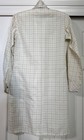 Vintage 1970s Women   s Country Set White   Blue Check Print Shirt Dress