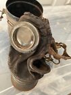 Original Wwi Imperial German Model 1917 Gas Mask Canister Ledermaske Trench Rare