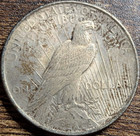 1923-p Silver Peace Dollar