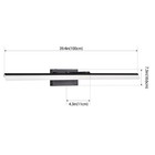 39  Vanity Light Led 5cct Bathroom Mirror Sconce Dimmable Wall Lamp Fixture Ul