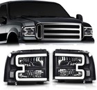 Headlight Assembly Led Drl Compatible With Ford F250 F350 F450 F550 2005-2007  f
