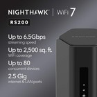 Netgear - Nighthawk Be6500 Dual-band Wi-fi 7 Router - Black