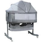 3 In 1 Baby Bassinet Bedside Sleeper Portable Crib Adjustable Height For Infant