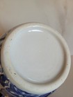 Antique Chinese Blue   White Porcelain Ginger Jar     Birds   Flowers Scene 12   