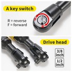 Industrial Grade Extended Right Angle Pneumatic Ratchet Wrench Wind Cannon