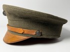Usmc  Enlisted  P1912 Winter Enlisted Cover  Bell Crown Visor Cap  W p1916 Ega