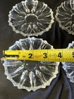 Set Of 4 Vintage Lead Crystal Glass Coasters