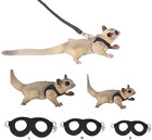 Manon Rosa Sugar Glider Harness   Leash Set - Escape-proof 3-piece Adjustable Ve