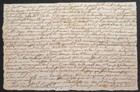1732 Handwritten French Letter   Document With French Tax Stamp