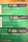 Fujifilm Fp-3000b Pro Instant B w Film     1x  Per Pack     Cold Stored Exp 03 2015