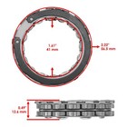 Starter Clutch One Way Bearing Sprag For Yamaha 5um-15570-00-00