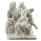 Pan Comforts Psyche Bonded Natural Marble Resin Statue