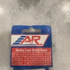 A r Usa Hockey Striker Laces - 108  Pink Waxed Condition  New In Package